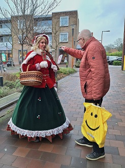 Kerstvrouw Charlien Noelle in gesprek © www.sintentertainment.nl