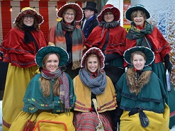 Dickens koor © www.kerst-entertainers.nl