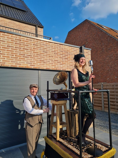 Hemelse Klanken Vintage Jazz duo © www.funenpartymatch.nl