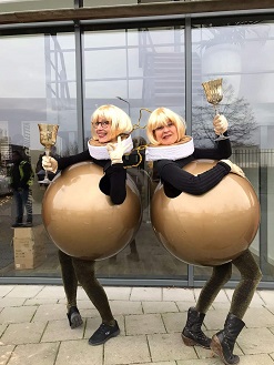 Levende Sneeuwman huren © www.funenpartymatch.nl