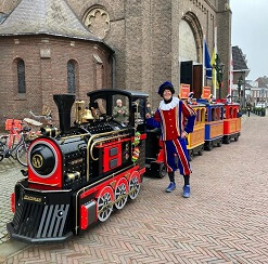 Pieten Express Trein www.kerst-entertainers.nl