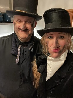 Schoorsteenvegers Anton Pieck stijl © www.oudhollandsentertainment.nl