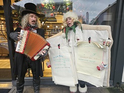 Wandelend Kerstboek © www.kerst-entertainers.nl