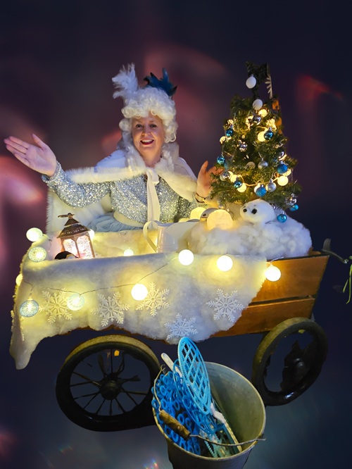 Winter Queen with Bubbles verlicht © www.funenpartymatch.nl