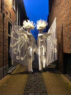 Kerst Steltlopers © www.sintentertainment.nl