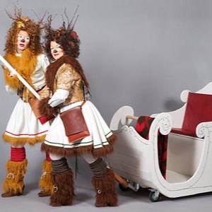 Winter Wonder Slee Kerst Entertainers